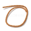 Synthetic Lava Rock Dyed Beads Strands G-H311-08D-09-3