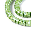 AB Color Plated Opaque Glass Beads Strands GLAA-T026-3x6mm-P05-3