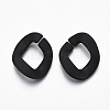 Spray Painted CCB Plastic Linking Rings CCB-R104-01A-01-2