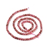 Natural Rhodonite Beads Strands G-C009-A18-3