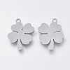 Tarnish Resistant 201 Stainless Steel Pendants STAS-S110-050P-1