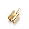 Ion Plating(IP) 304 Stainless Steel Folding Crimp Ends STAS-N0013-22G-2