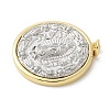 Brass Pendants X-KK-P294-11G-2