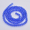 Faceted Bicone Glass Beads Strands EGLA-P017-3mm-10-2