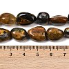 Natural Pietersite Beads Strands G-A286-A01-03-5
