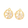 Brass Charms KK-U024-10C-G-1
