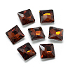 Pointed Back Glass Rhinestone Cabochons RGLA-T027-8x8mm-25-1
