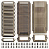 75 Sets 3 Styles Iron Label Frame IFIN-GL0001-01-1