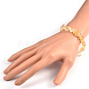 Natural Gemstone Beaded Stretch Bracelets X-BJEW-JB01823-03-3