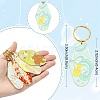 Alloy Enamel Keychains KEYC-YW00224-01-3