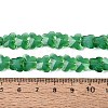 Opaque Glass Beads Strands GLAA-N073-01D-4
