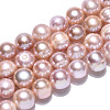 Natural Cultured Freshwater Pearl Beads Strands PEAR-N013-09B-3