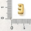 Ion Plating(IP) 304 Stainless Steel Slide Charms STAS-B075-37G-E-3