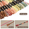6-Ply Polyester Embroidery Floss OCOR-WH20074-15F-2