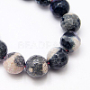 Natural Fire Crackle Agate Beads Strands G-D210-4mm-M2-2