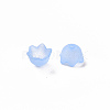 Transparent Acrylic Beads Caps PL543-5-5