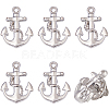 6Pcs Alloy Lapel Pin Backs JEWB-DC0001-23P-1