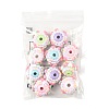 10Pcs 5 Colors Opaque Acrylic Beads MACR-FS0002-35-8