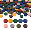 270Pcs 9 Colors Painted Natural Wood Beads WOOD-CD0001-26-1