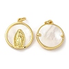 Eco-Friendly Brass Pendants KK-M246-08G-1