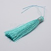 Nylon Tassels Big Pendant Decorations HJEW-L010-07-1