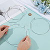 Stainless Steel Choker Rigid Necklace Making NJEW-WH0021-76-4