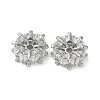 Brass Micro Pave Cubic Zirconia Spacer Beads KK-U045-16P-02-1