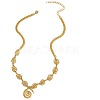 Vortex Alloy Pendant Necklace & Dangle Earrings Sets FS-WGE9BDE-01-5