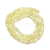 Cubic Zirconia Bead Strands ZIRC-P109-01B-08-4