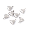 Non-Tarnish 304 Stainless Steel Pendants STAS-C057-09P-3
