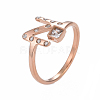 (Jewelry Parties Factory Sale)304 Stainless Steel Finger Rings RJEW-I063-04RG-2