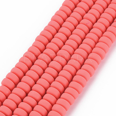 Handmade Polymer Clay Beads Strands CLAY-N008-20-1