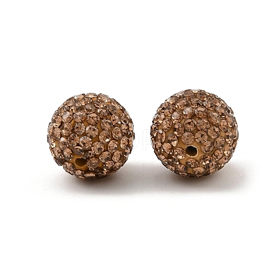 Pave Disco Ball Beads RB-Q195-14mm-246-1