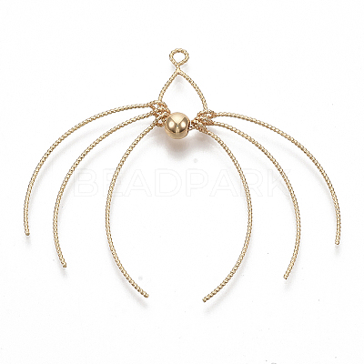 Brass Big Pendants X-KK-S355-041G-NF-1