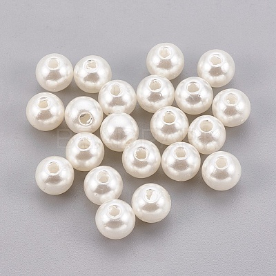 ABS Plastic Imitation Pearl Beads X-KY-G009-18mm-02-1