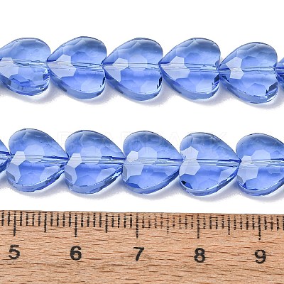 Transparent Glass Beads Strands GL-CBA7A17-03A-08-1