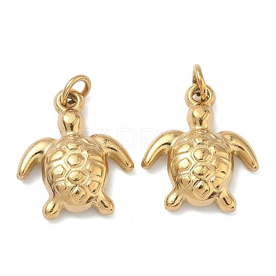 Ocean Theme 304 Stainless Steel Pendants STAS-D224-06G-03-1
