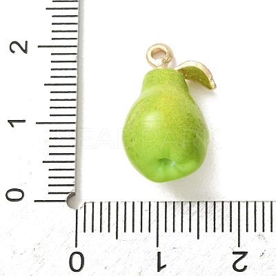 Alloy Enamel Pendants AL-CBA24A7-01G-06-1