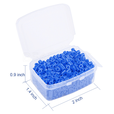 1 Box 5mm Melty Beads PE DIY Fuse Beads Refills for Kids DIY-X0047-279C-B-1