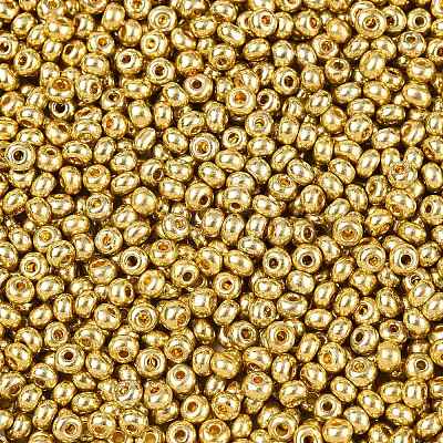 FGB 8/0 Grade A Round Glass Seed Beads SEED-N002-C-0561-1