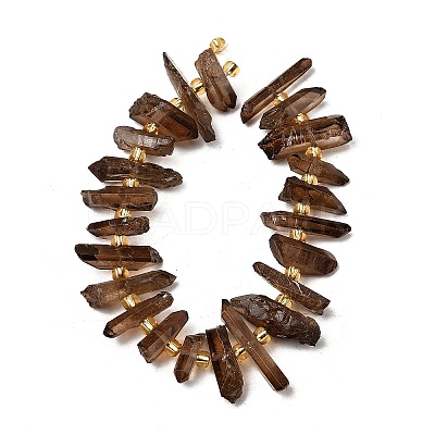 Natural Quartz Crystal Beads Strands G-F800-C17-1