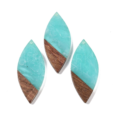 Resin & Wood Big Pendants WOOD-F015-12-1