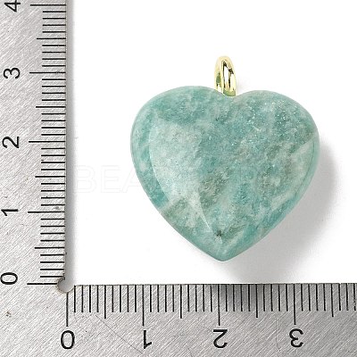 Natural Amazonite Pendants X-G-C274-04E-1