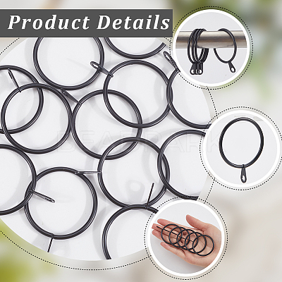 Iron Drape Sliding Eyelet Rings IFIN-SP0001-17B-EB-1