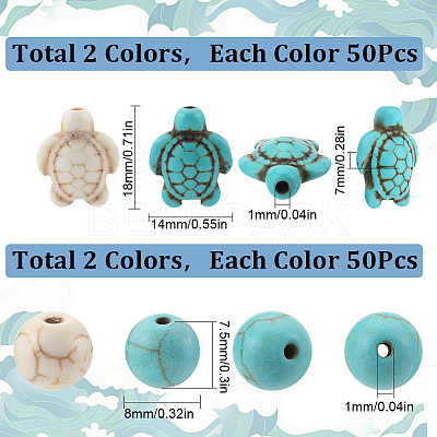 200Pcs 4 Style DIY Beads Kits DIY-SC0022-90-1