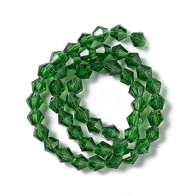 Imitation #5301 Bicone Beads X-GLAA-S026-6mm-01-1