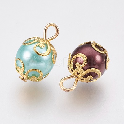 Glass beads Pendants FIND-P029-08G-1
