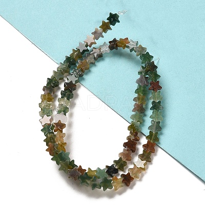 Natural Indian Agate Beads Strands G-G085-B11-02-1