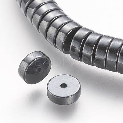 Non-magnetic Synthetic Hematite Beads Strands X-G-P218-19-03-1