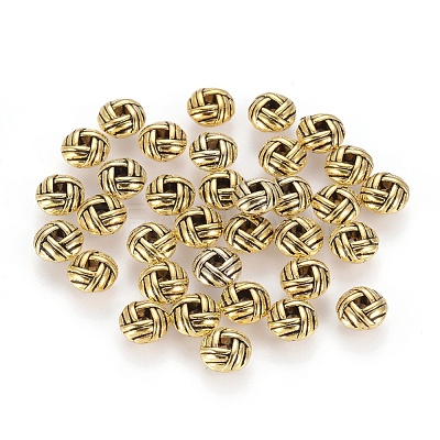 Zinc Alloy Spacer Beads X-PALLOY-ZN25847-AG-LF-1